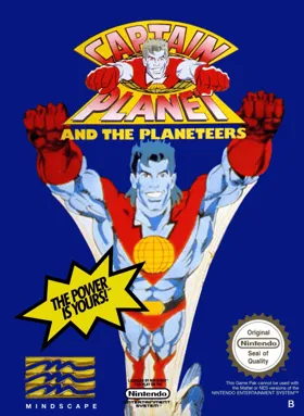 Captain Planet and the Planeteers (USA) box cover front